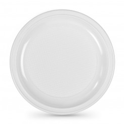 Набор многоразовых тарелок Algon Circular White 28 см Пластик 12 шт.