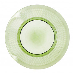 Тарелка плоская Quid Viba Green Plastic (27 см) (12 шт. в упаковке)