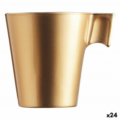 Tass Luminarc Flashy Golden 80 ml klaas