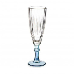 Champagne glass Exotic Crystal Blue (170 ml)