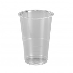 Set of reusable cups Algon Transparent 300 ml 50 Units