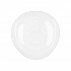 Lameplaat Quid Boreal White Glass (Ø 30 cm) (pakk 6x)