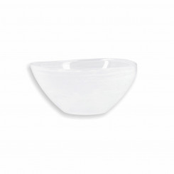 Salatikauss Quid Boreal White Glass (Ø 14 cm) (pakk 6x)