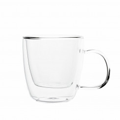 Cup Quid Serenia Transparent Glass (20 cl) (Pack 6x)