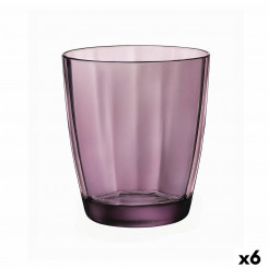Стакан Bormioli Rocco Pulsar Purple Glass 390 мл (6 шт.) (6 шт. в упаковке)