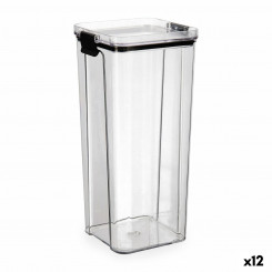 Контейнер для консервирования продуктов Quid Cocco, прозрачный пластик, 1,8 л (12 шт.)