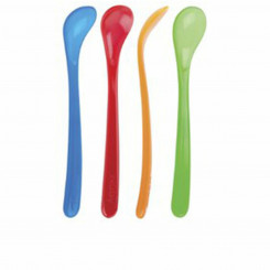 Set of Spoons Nûby Multicolour (4 Units)
