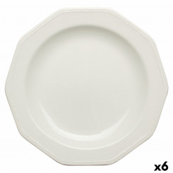 Плоская тарелка Churchill Artic White Керамическая белая китайская посуда Ø 27 см (6 шт.)
