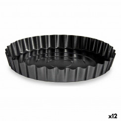 Форма для духовки Ø 28 см Металл Темно-серый Углеродистая сталь (12 шт.)