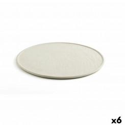 Underplate Quid Ceramic Beige (Ø 33 cm) (6 Units)