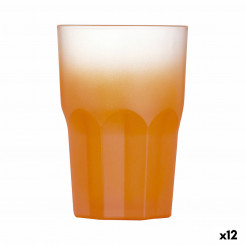Glass Luminarc Summer Pop Orange Glass 400 ml (12 Units)
