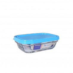 Ristkülikukujuline kaanega lõunakarp Duralex Freshbox Blue 400 ml