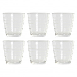 Set of glasses DKD Home Decor 250 ml Crystal Transparent (6 pcs)