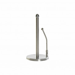 Kitchen Paper holder DKD Home Decor Silver Stainless steel 17 x 17 x 35 cm