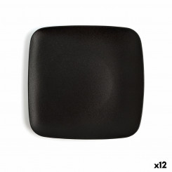 Плоская тарелка Ariane Antracita Squared Ceramic Black (20 см) (12 шт.)