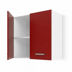 Cupboard Brown Red PVC Plastic Melamin 60 x 31 x 55 cm