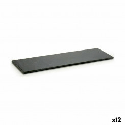 Поднос для закусок Black Board 50 x 0,5 x 15 см (12 шт.)