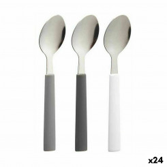 Set of Spoons Dessert Stainless steel (24 Units)