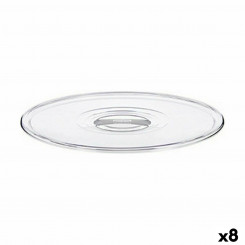 Cover Stefanplast Tosca Transparent Plastic 29,5 x 2 x 29,5 cm (8 Units)