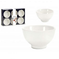 Set of bowls Porcelain (6 Pieces) (11 x 5,5 x 11 cm)