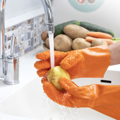 Перчатки для чистки фруктов и овощей Glinis InnovaGoods