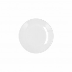 Тарелка Bidasoa Glacial Coupe Ceramic White (16,5 см) (12 шт. в упаковке)