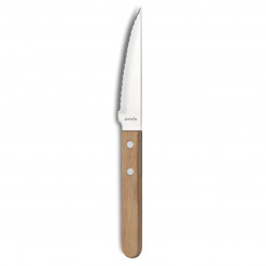Нож для мяса Amefa Pizza Bois Металл Дерево (21 см) (Упаковка 12 шт.)