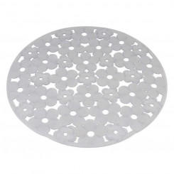 Köögivalamu tühjendusrest Metaltex ümmargune PVC läbipaistev (Ø30 cm)