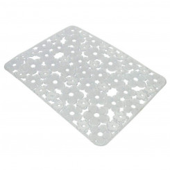 Köögivalamu tühjendusrest Metaltex ristkülikukujuline PVC läbipaistev (30 x 40 cm)