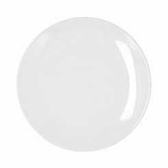 Плоская тарелка Bidasoa Glacial Coupe Ceramic White (27 см) (4 шт. в упаковке)