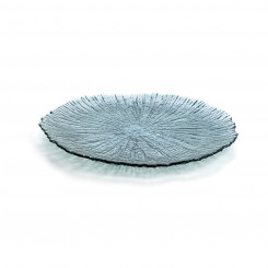 Плоская тарелка Quid Mar de Viento Turquoise Glass (Ø 32 см) (6 шт. в упаковке)