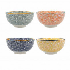 Bowl Quid Pippa Ceramic Multicolour (11 cm) (Pack 24x)