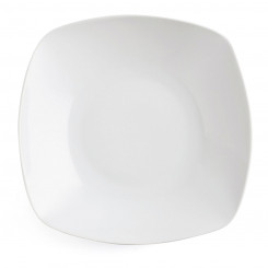 Тарелка глубокая Quid Novo Vinci Ceramic White (20,5 см) (6 шт. в упаковке)