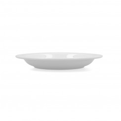 Глубокая тарелка Bidasoa Glacial Ceramic White (23 см) (6 шт. в упаковке)