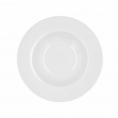Глубокая тарелка Bidasoa Glacial Ceramic White (23,5 см) (6 шт. в упаковке)