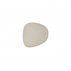 Flat plate Bidasoa Ikonic Ceramic White (14 x 13,6 cm) (Pack 12x)