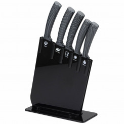 Set of Kitchen Knives and Stand San Ignacio Jarama GT SG4330 Stainless steel ABS (6 Pieces)