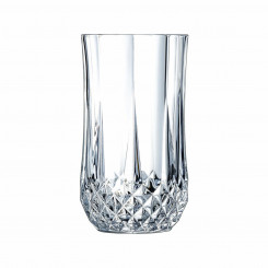 Crystal Glass Cristal d’Arques Paris Longchamp Transparent Glass (36 cl) (Pack 6x)