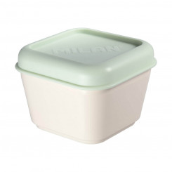 Square Lunch Box with Lid Milan 330 ml