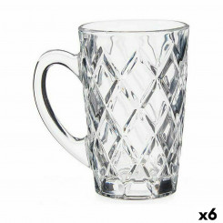 Cup Transparent Glass 6 Units (170 ml)
