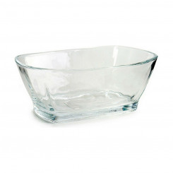 Bowl Transparent Glass 340 ml (6 Units)