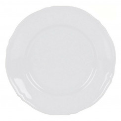 Плоская тарелка Feuille Porcelain White (Ø 32 см)