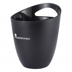 Ice Bucket Masterpro Black Plastic (3,5 L)
