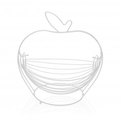 Ваза для фруктов Versa White Apple Steel (24,5 x 29,5 x 30 см)