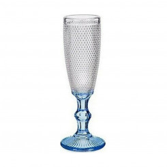 Бокал для шампанского Points Blue Прозрачный стакан 6 шт. (180 мл)