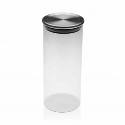 Klaaspurk Versa 1000 ml Crystal Steel (8,5 x 20 cm)