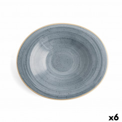 Deep Plate Ariane Terra Ceramic Blue (Ø 29 cm) (6 ühikut)