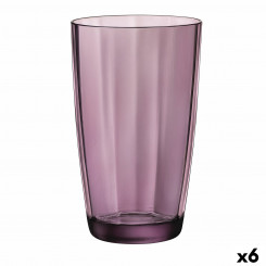 Стакан Bormioli Rocco Pulsar Purple Glass (470 мл) (6 шт.)