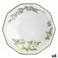 Глубокая тарелка Черчилль Викторианский сад Керамическая китайская посуда (Ø 20,5 см) (6 шт.)