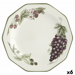 Десертное блюдо Черчилль Викторианская керамическая фарфоровая посуда (Ø 20,5 см) (6 шт.)